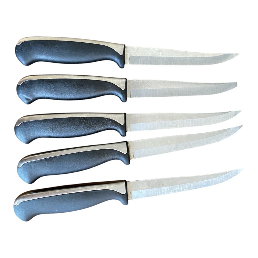 J.A. Henckels International Knife Block Set with Black & Silver Handles - Picture 12 of 16